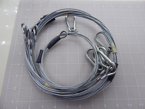Lot of 6 1301791039 Overhang Cable 5 Ft T91387 For Sale