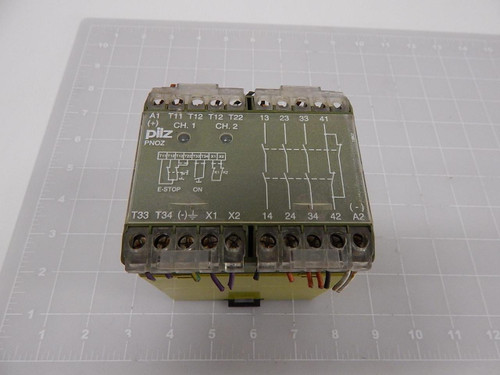 Pilz PNOZ 24VAC 3S 10 Safety Relay T89395 For Sale Pilz PNOZ 24VAC 3S 10 Safety Relay T89395 For Sale