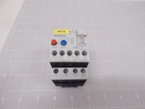 Siemens 3RU1116-0HB0 Contactor T92219 For Sale