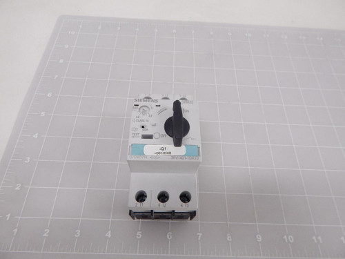 Siemens 3RV1421-1DA10 Motor Starter Switch T92245 For Sale