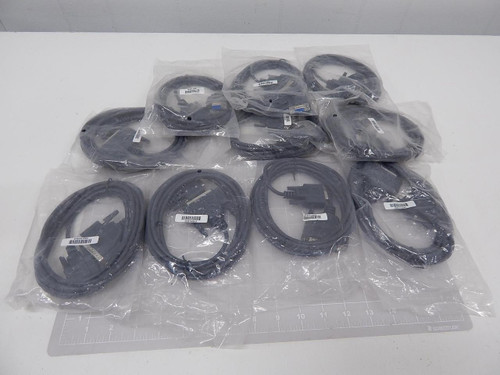 Lot of 10 Epson EPSON-003G Null Modem Universal Cable T90126 For Sale