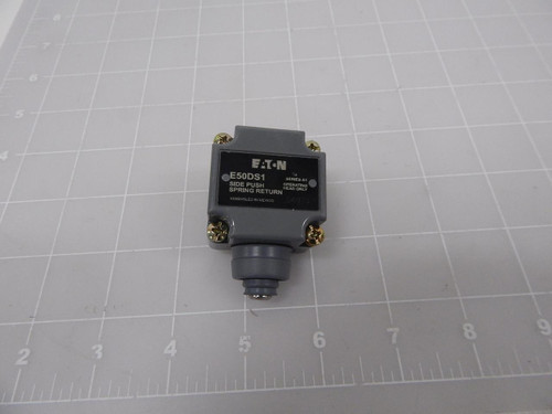 Eaton E50DS1 Side Push Spring Return Limit Switch T90146 For Sale