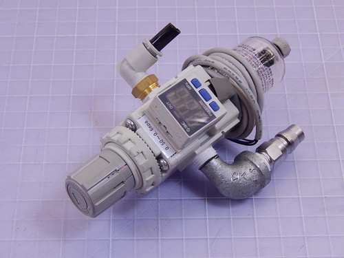 SMC ISE35-N-25-M Filter w/ Pressure Switch T96649 For Sale