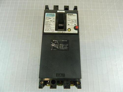 Fuji Electric EG53AH 15 Amp Circuit Breaker T100172 For Sale