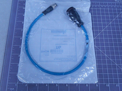 Brad Harrison E51A03002M005 M12 D-Code Male - Female RJ45 Cable T101247 For Sale