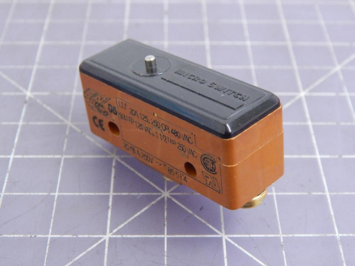 Lot of 10 Micro Switch BA-R122-A4 Basic / Snap Action Switches 20 A 125, 250 Or 480 VAC T102739 For Sale