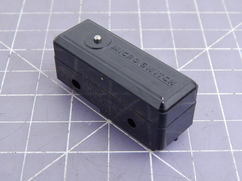 Lot of 2 Micro Switch BZ-2R-P1 Basic / Snap Action Switches 15 A Pin Plunger #8 Screw Terminals T102756 For Sale
