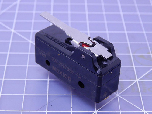 Micro Switch BA-2RV336-A2 Basic / Snap Action Switches BASIC SW SPDT 20 A 250 VAC STR LVR ACTR T106930 For Sale