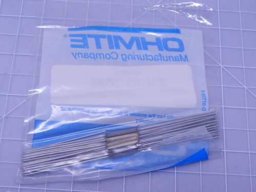 Lot of 25 Ohmite 605HR100 Current Sense Resistors - Through Hole 1/2 Watt .1 Ohm 3 % T111971 For Sale