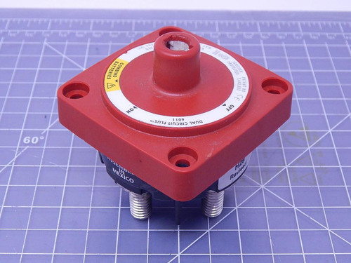 Blue Sea DUAL CIRCUIT PLUS 6011 Battery Switch Dual Circuit Plus 3 Position DC Marine T108631 For Sale