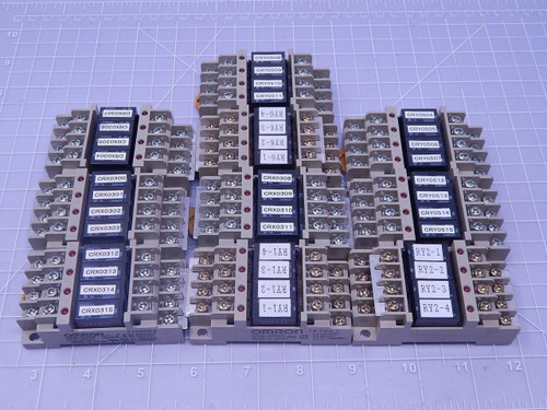 Lot of 10 Omron G6B-4BND Terminal Relays T112791 For Sale