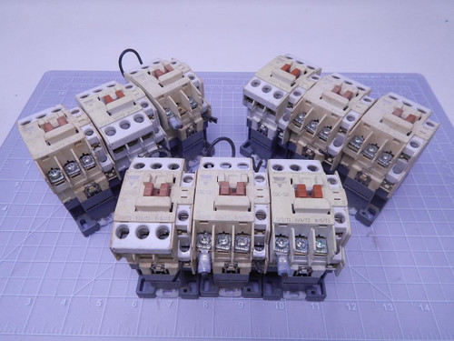 Lot of 9 Carlo Gavazzi CGC-12A Contactors T114207 For Sale