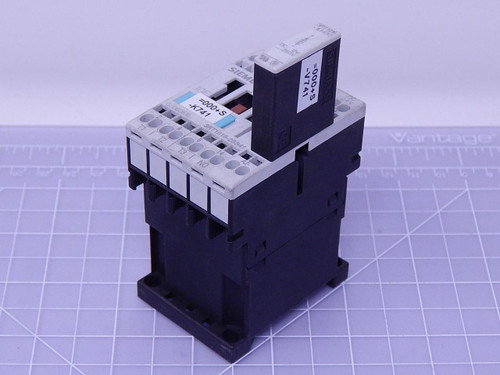 Lot of 4 Siemens 3RT1016-2BB41 Contactor with 3RT19161EH00 Surge Arrestor T114396 For Sale