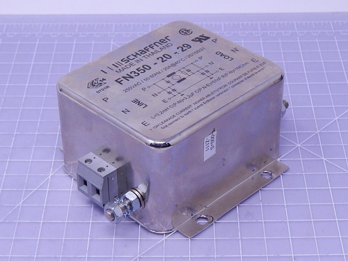 Schaffner FN350-20-29 Power Line Filter T114308 For Sale Schaffner FN350-20-29 Power Line Filter T114308 For Sale