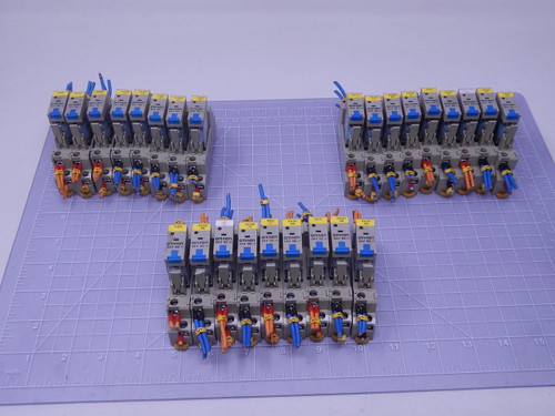 Lot of 26 Omron G2R-1-SNI(S) Relays w/ Sockets T115473 For Sale