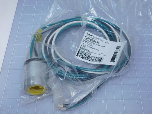 Brad Connectivity 1300030159 Quick-Change Receptacle 3 P Male 1/2 In NPT T119789 For Sale
