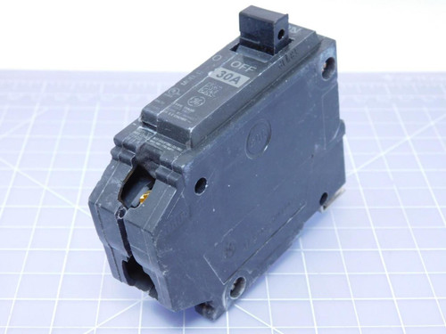Lot of 6 GE THQB Circuit Breakers 30 A 1 P 10 KA T119080 For Sale