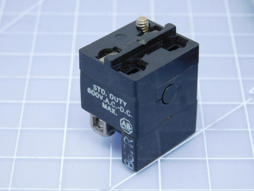Allen Bradley B67R Contact Block 600 V T121065 For Sale