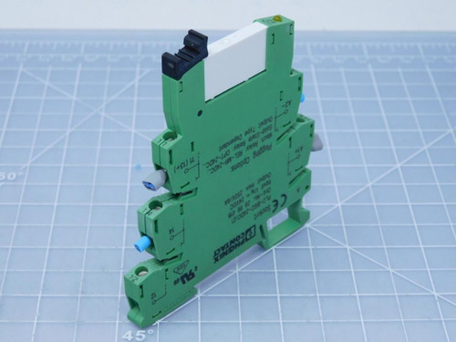 Lot of 5 Phoenix Contact PLC-BSP-24DC/21 Relays 24 V 6 A / 250 V 6 A / 240 V w/ Sockets T121159 For Sale