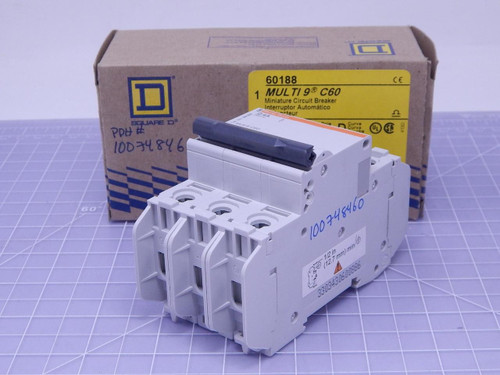 Square D 60188 Multi 9 C60 Circuit Breaker 4 A T120229 For Sale