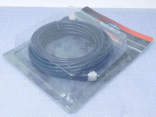 Radioshack RG-58 50-ohm PL-259 Cable T119809 For Sale