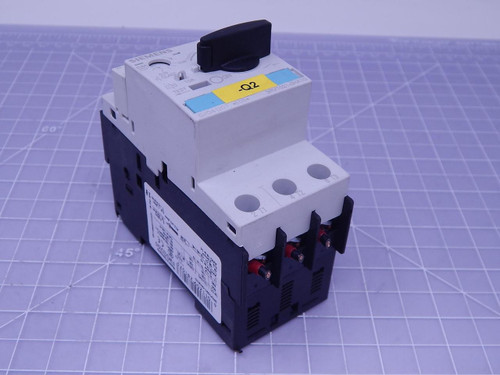 Siemens 3RV1021-0HA10 Manual Motor Starter Protector 0.55-0.8 A 400/690 V 3 Pole T121557 For Sale