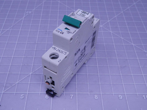 Eaton PLS6-C6-MW Over Current Switch 6 A 1 Pole Type C T121559 For Sale