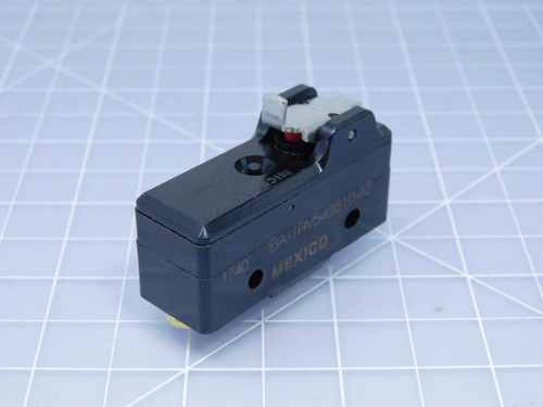 Micro Switch BA-1RV543510-A2 Basic / Snap Action Switch BASIC SW SPDT 15 A 250 VAC SPEC LVR ACTR T122299 For Sale