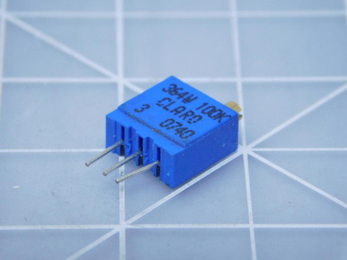 Lot of 100 M64W104KB30Q103 Trimmer Resistors - Through Hole 64 W 100 K 10 % 8-992 BO100 e3 T122052 For Sale