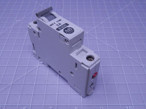Allen Bradley 1492-CB1 Circuit Breaker 1 Pole 2 A Ser B T123421 For Sale