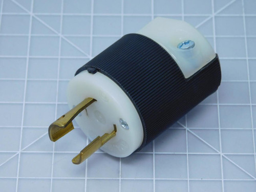 Hubbell HBL7102C Twist-Lock Insulgrip Plug 20 A 250 V 2 P 2 W T125278 For Sale