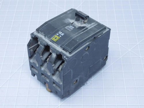Square D XR-2231 3P Standard Plug In Circuit Breaker 20A 240VAC T126161 For Sale