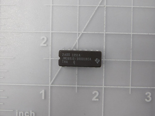 Texas Instruments JM38510/30001BCA    NAND Gate 4-Element 2-IN Bipolar 14-Pin CDIP Tube For Sale