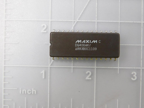 Maxim Integrated DG406AK 883B0C1109   Analog Multiplexer Single 16:1 28-Pin For Sale