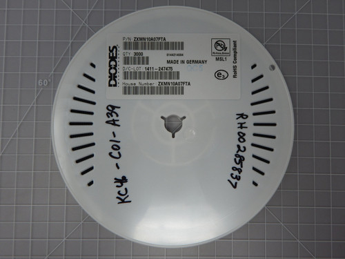 Lot of 3000 Diodes ZXMN10A07FTA    MOSFET 100V N-Chnl UMOS For Sale