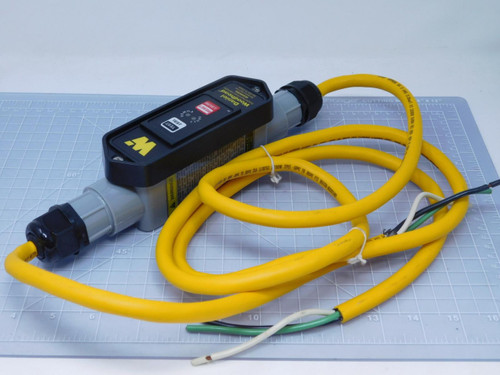 Woodhead 40-2005-6A    Ground Fault Circuit Interrupter 120 V 20 A 2400 Watts For Sale