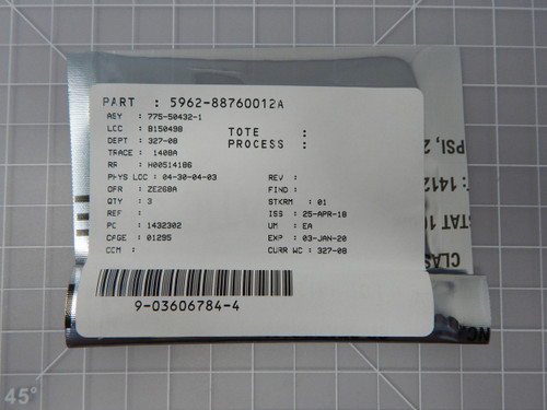 Lot of 3 Texas Instruments 5962-88760012A 775-50432-1   Precision Amplifiers DUAL PRECISION OP AM For Sale