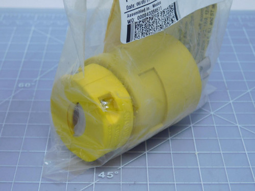 Molex 1301420012 2676   Plug Super Safeway Turnexsu Nema L16-20P 20 A 3 PH 480 V Neotex Rubber For Sale
