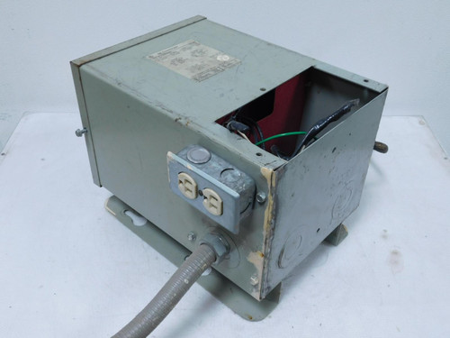 GE 9T21B1004G02 LR3272   General Purpose Transformer 5.0 KVA 1 PH 240-480 V Pri 120-240 V Sec For Sale