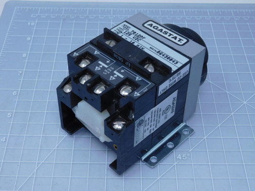 Agastat 7012PF    Time Delay Relay 1-10 Min 125 VDC Coil For Sale