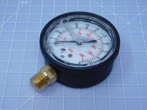 Lot of 2 Fab.Pour  (1) 4FLC3    Pressure Guage For Sale