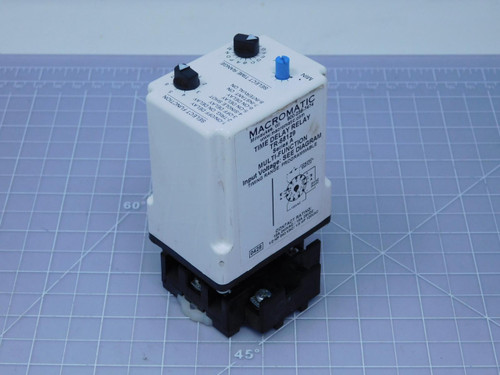 Macromatic TR-68129    Time Delay Relay For Sale