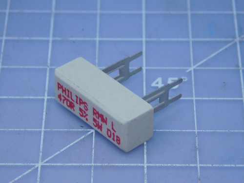 Lot of 240 Philips RMW L P232225141471   Resistor 470R 5% 5W 018 For Sale