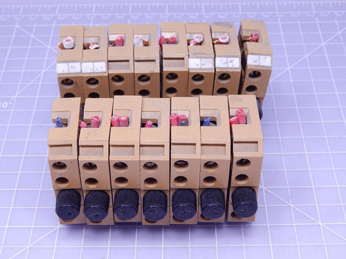 Lot of 15 Weidmuller SAKS 3    Fuse Terminal Block For Sale