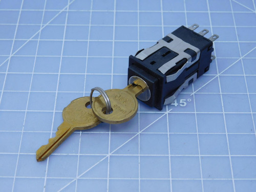 Lot of 4 Honeywell  AML27ABK2BC21BA HP1021-4-680   Microswitch Manual Keylock Selector Switch For Sale