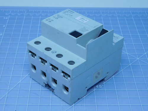 Siemens 5SM3 646-6 RCCB    Circuit Breaker 63 A 230...400 V For Sale