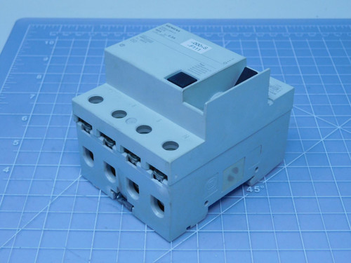 Siemens 5SM3 644-0 RCCB    Circuit Breaker 40 A 230...400 V For Sale