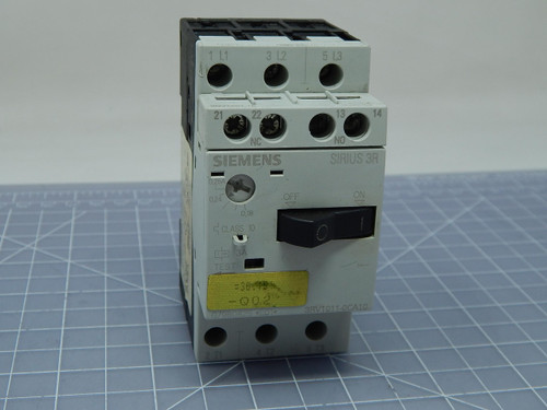 Siemens 3RV1011-0CA10  Circuit Breaker Motor Starter For Sale