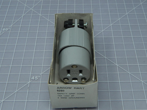 Arrow Hart 6269  3 Wire Safety Grip Connector For Sale