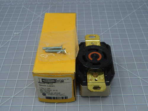 Hubbell 2710A  3 Pole 4 Wire Twist Lock Receptacle For Sale Hubbell 2710A  3 Pole 4 Wire Twist Lock Receptacle For Sale